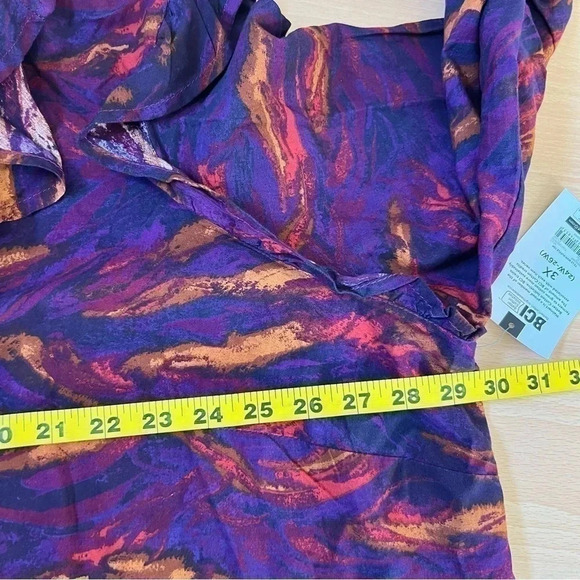 Terra & Sky plus women tops 3X - Picture 6 of 9